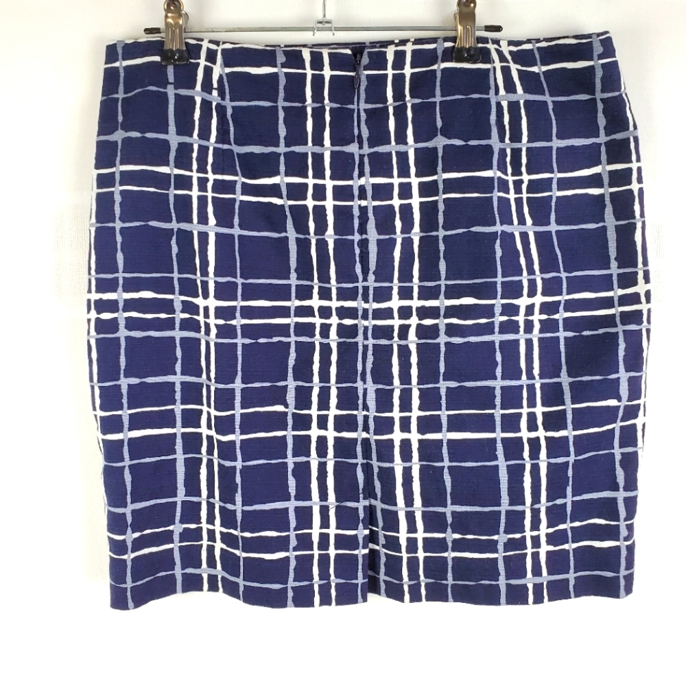 Banana Republic Factory plaid pencil skirt 6